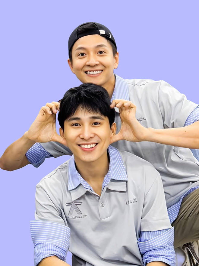 Son.K va Ngo Kien Huy trong “Anh trai say hi“. Anh: Nha san xuat