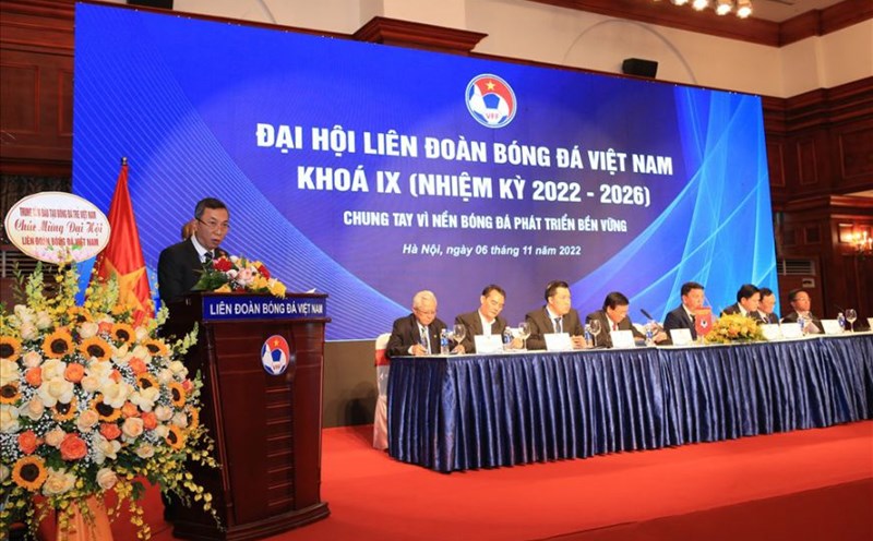 The Vietnam Football Federation is one of the sports federations that are assessed to be effective in Vietnam. Photo: H.A