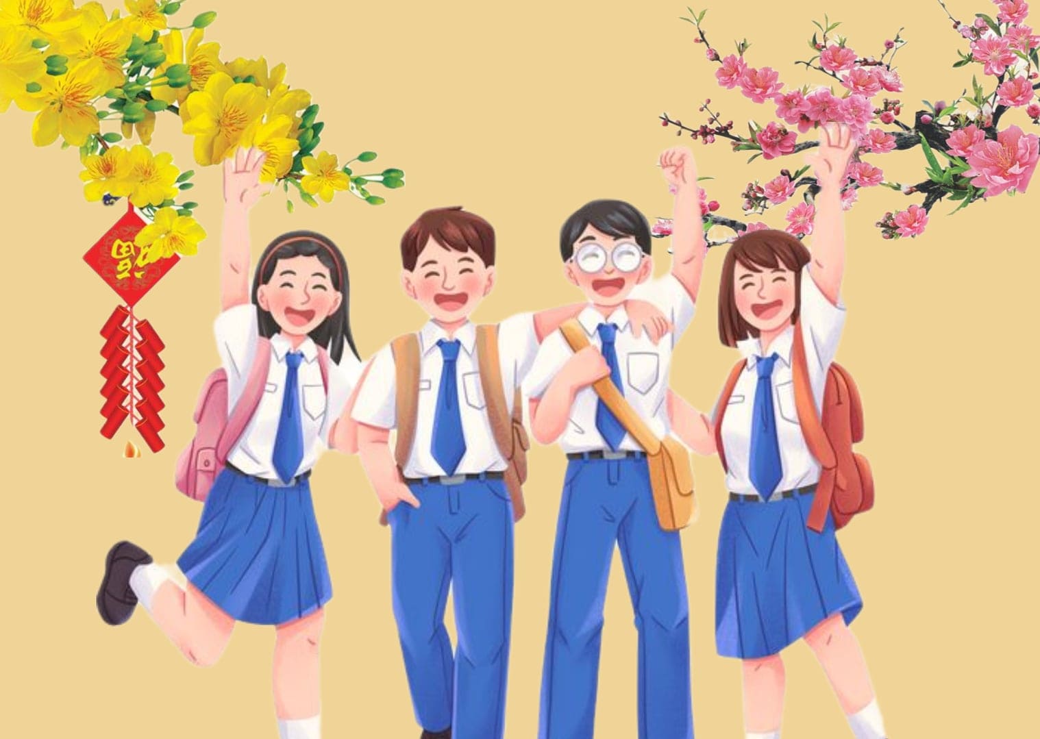 Will students nationwide have a long New Year's holiday in 2026? Graphics: Phuong Thao