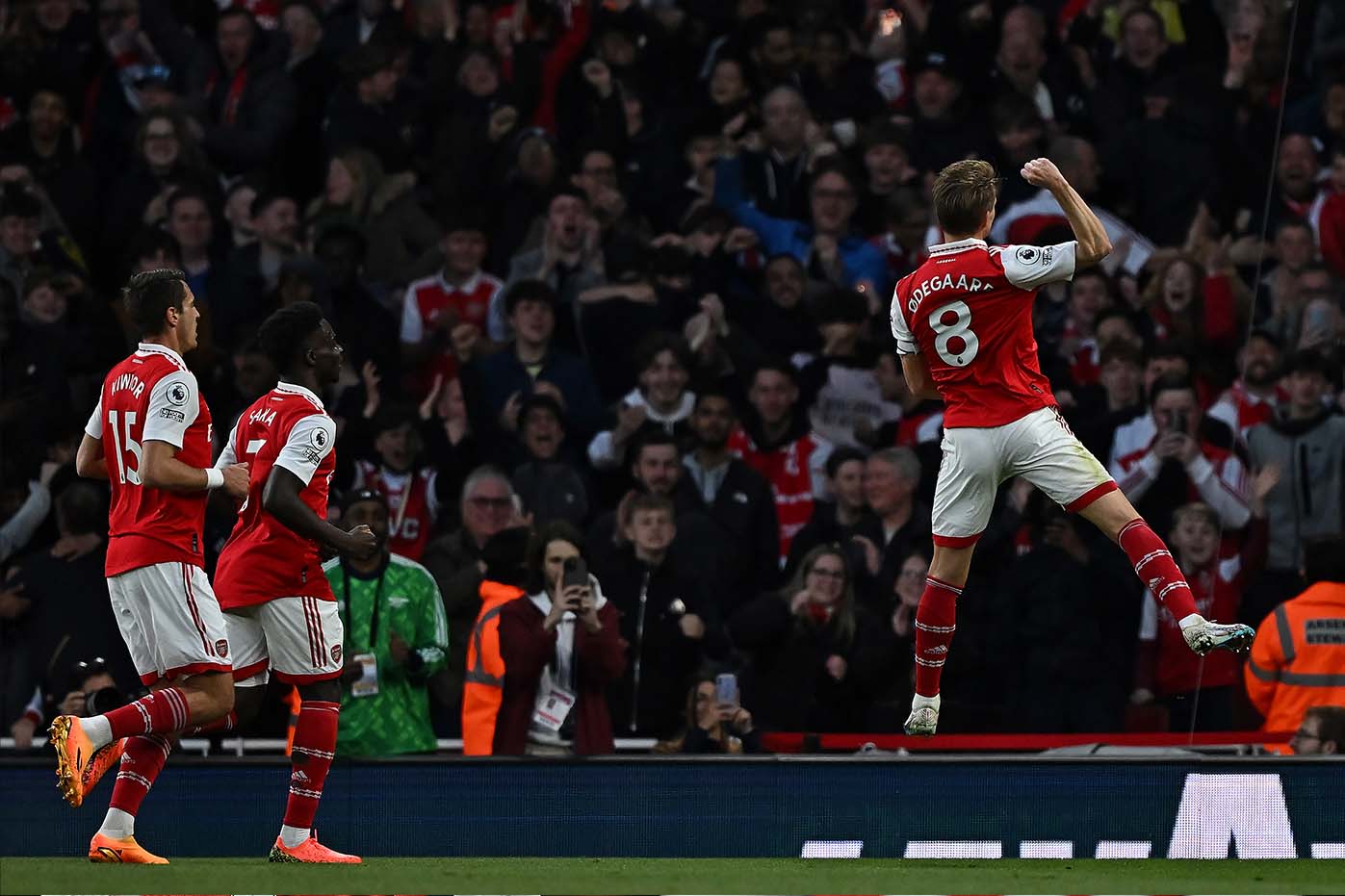 Martin Odegaard luon la nguoi duoc cac dong doi cho tao co hoi. Anh: AFP