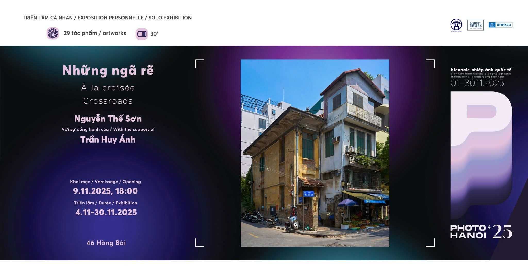 The Exhibition of the City of Conclusion will take place at 46 Hang Bai. Photo: T.S