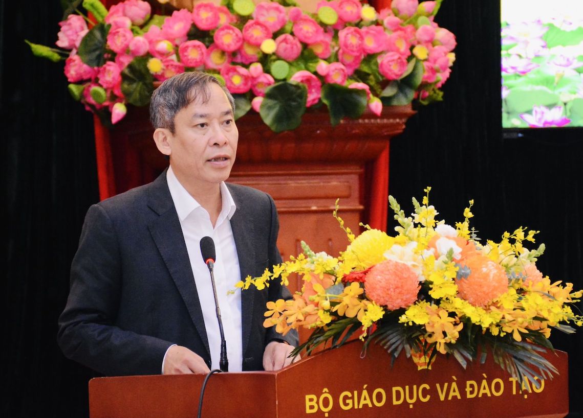 Ong Vu Minh Duc - Cuc truong Cuc Nha giao va Can bo quan li giao duc (Bo GDDT). Anh: MOET 