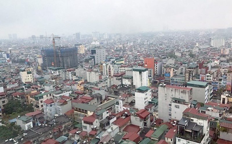 Area 1, including wards in Ring Road 1, is identified as having the highest residential land price list among the 17 areas of Hanoi. Photo: Thu Hien