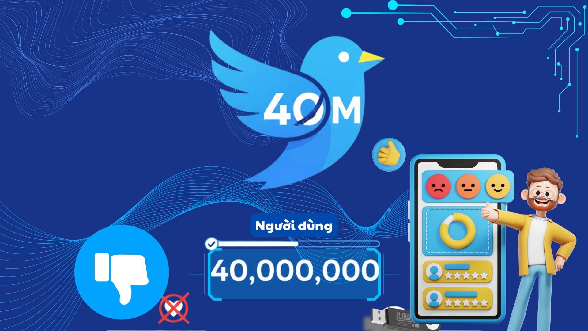 Bluesky dat 40 trieu nguoi dung, thu nghiem tinh nang moi de ca nhan hoa trai nghiem. Do hoa: Minh Vu