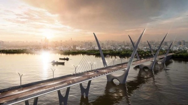 After completion and operation, Thuong Cat Bridge will relieve traffic pressure in the capital. Photo: Hanoi Department of Planning and Architecture
