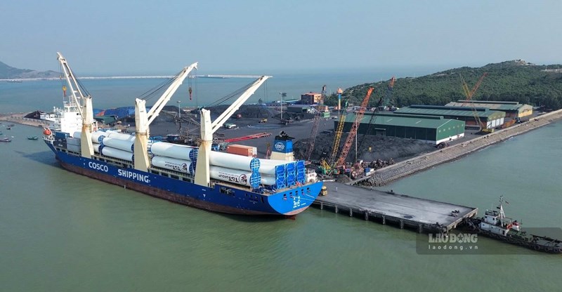 Hon La Economic Zone, one of the growth "leyers" of Quang Tri. Photo. Cong Sang