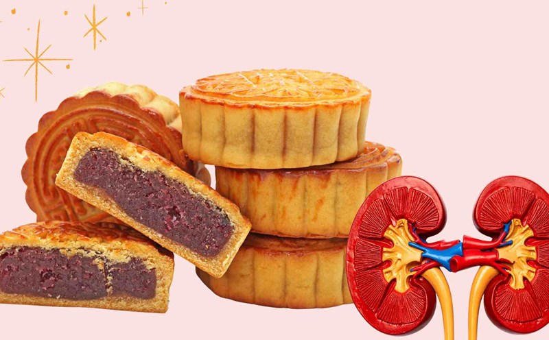 Eating moon cakes properly will not affect the kidneys and blood sugar. Graphics: Ha May