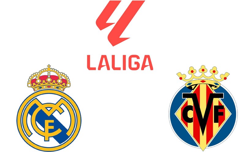 Real Madrid vs Villarreal in La Liga. Graphics: Van An