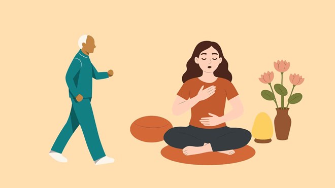 2 bài tập đơn giản giúp tăng tuổi thọ ít người biết