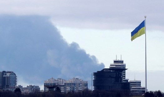 Cơ sở hạ tầng năng lượng của Ukraina hứng chịu nhiều cuộc tấn công của Nga ngay khi mùa đông lạnh giá đang tới gần. Ảnh: Xinhua