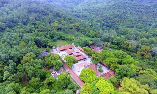 Toàn cảnh chùa Côn Sơn (TP Hải Phòng). Ảnh: Ảnh: BQL Khu Di Tích Côn Sơn - Kiếp Bạ