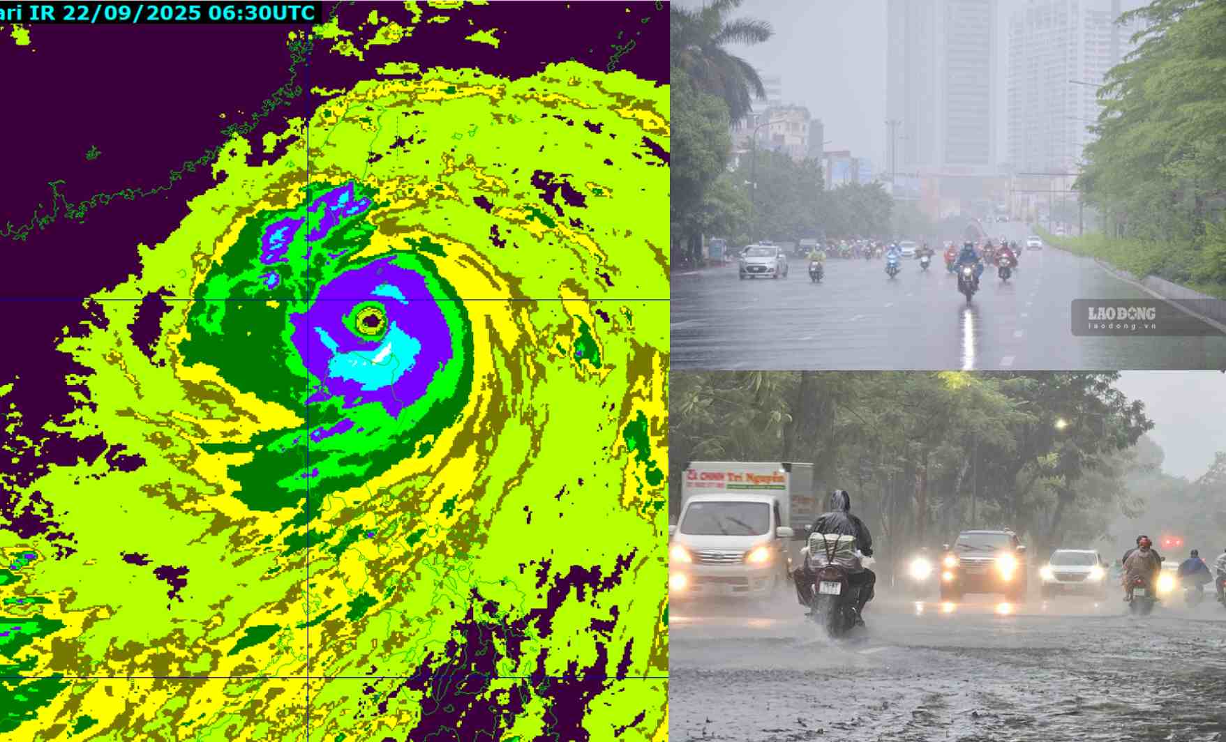 Causes of strong storms overlapping storms, unusually heavy rain appearing in succession