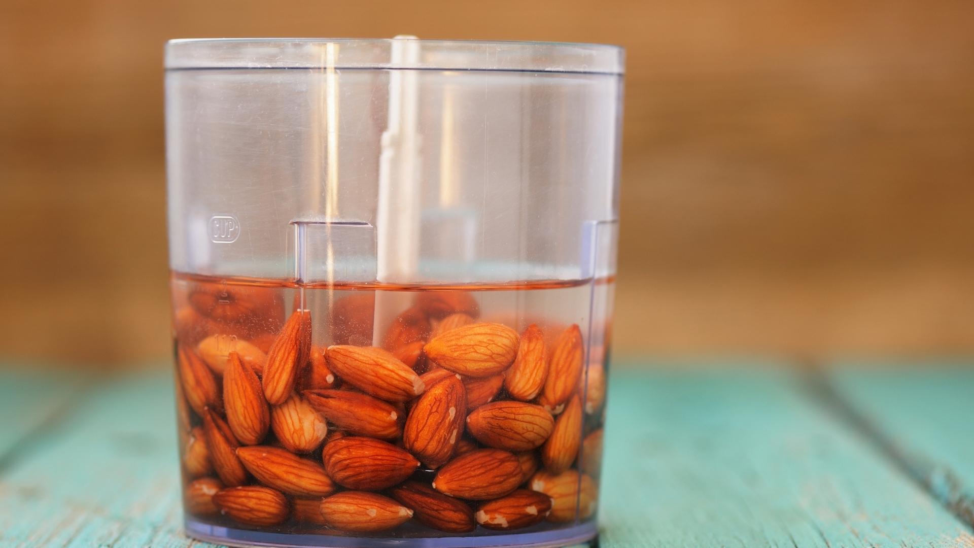 Reasons to soak nuts before processing