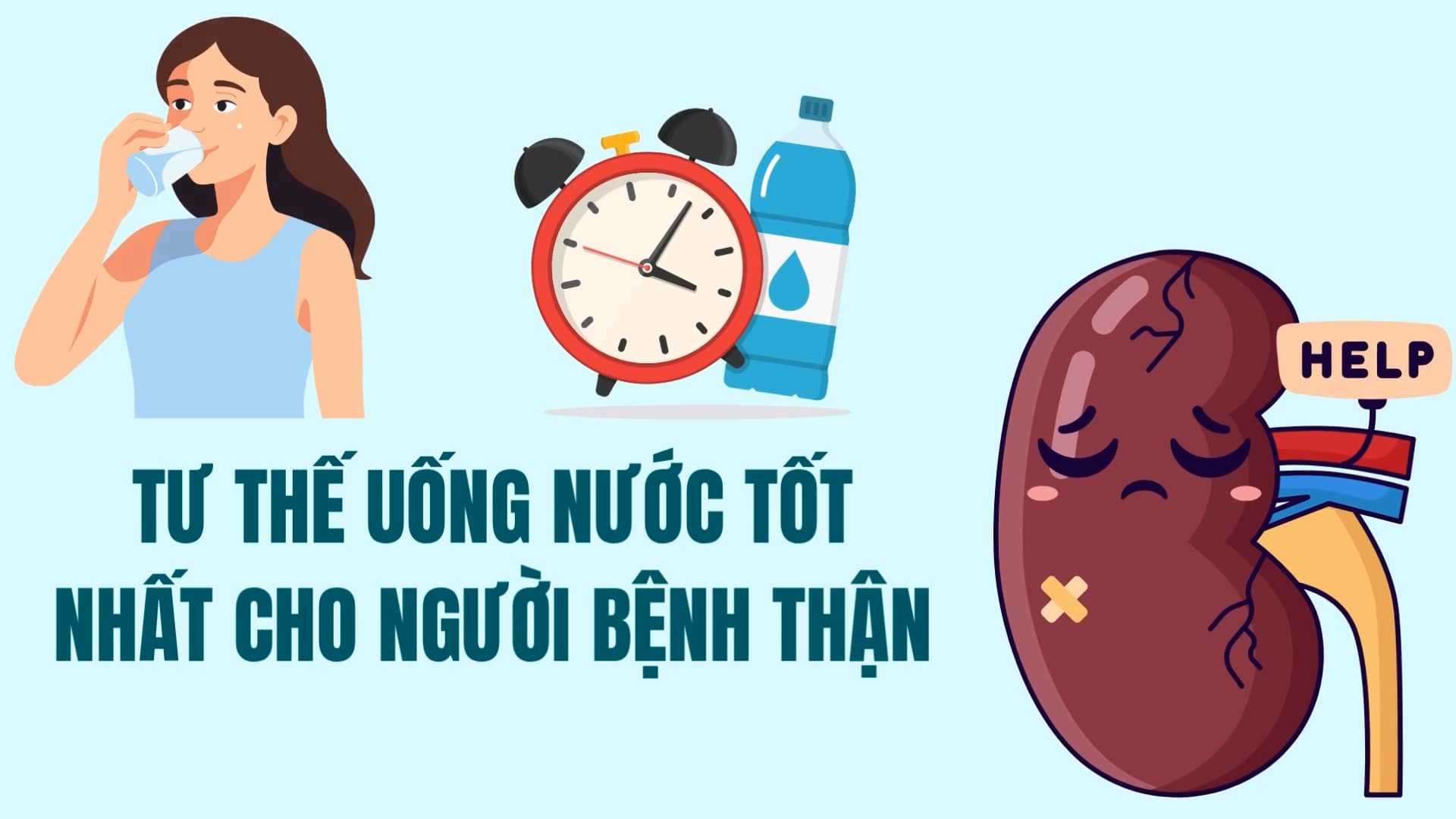 Best water drinking pose for kidney patients