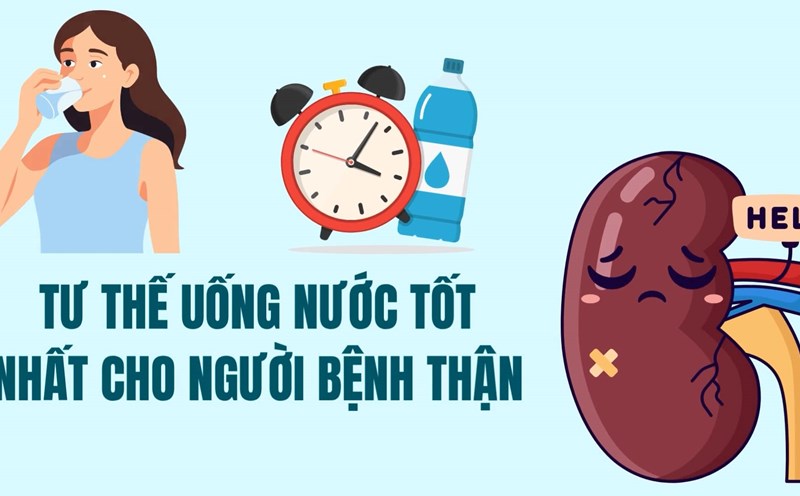 Best water drinking pose for kidney patients