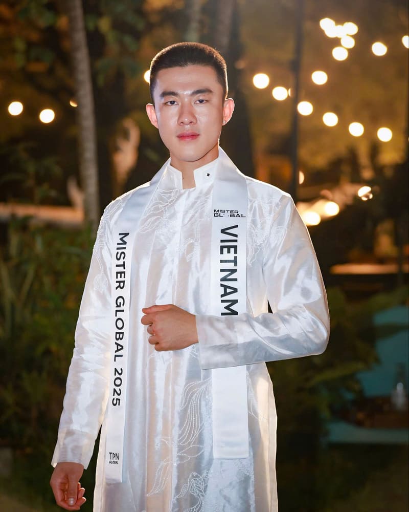 Doan Cong Vinh o Mister Global 2025: Nhung hoai nghi, y kien trai chieu, su che bai giup toi them manh me 