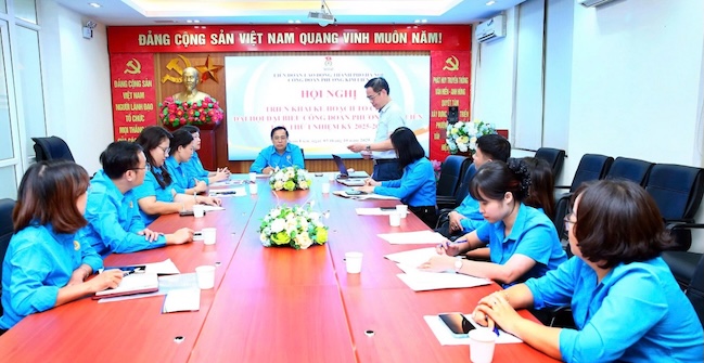 1ere reunion du Comite executif du syndicat du quartier de Kim Lien mandat 2025-2030. Photo : CDP