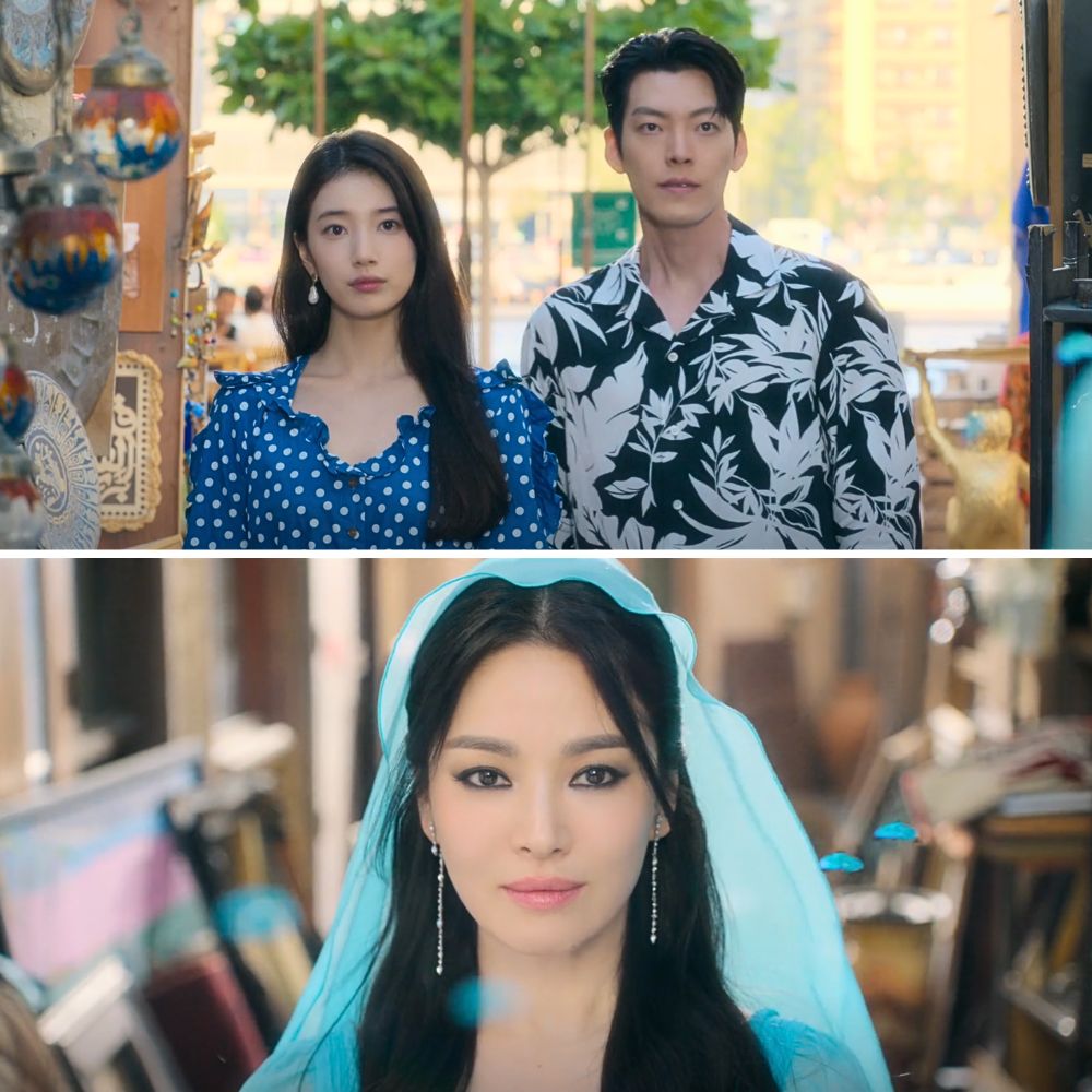 Song Hye Kyo xuat hien voi vai khach moi trong “Than den oi, uoc di“. Anh: Nha san xuat