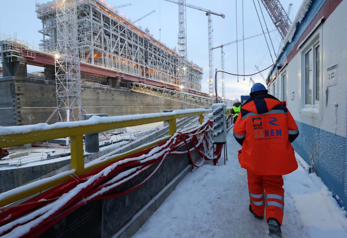 The average daily Russian gas output of the Arctic LNG 2 project in September reached 17.9 million m3. Photo: TASS