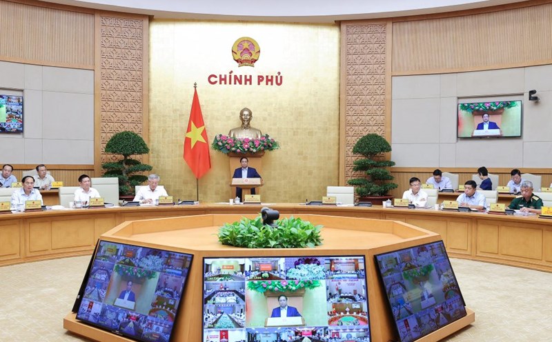 Prime Minister Pham Minh Chinh chaired the Online Conference of the Government with localities in September 2025, discussing many important contents. Photo: VGP/Nhat Bac