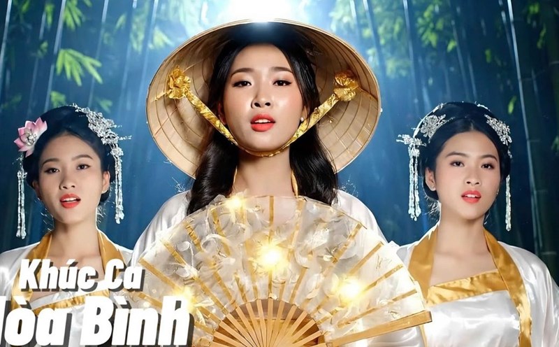 Images in the MV. Photo: Provided by the artist.