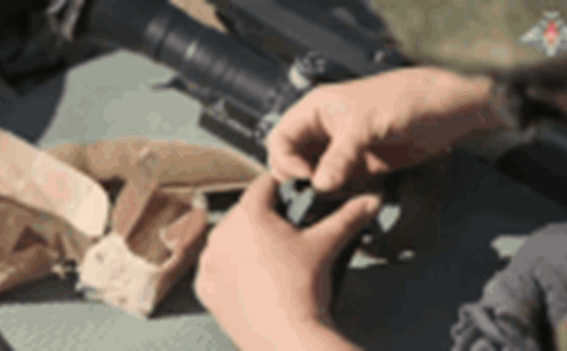 Russian Sharps prepare for firing shells. Photo: Russian Ministry of Defense