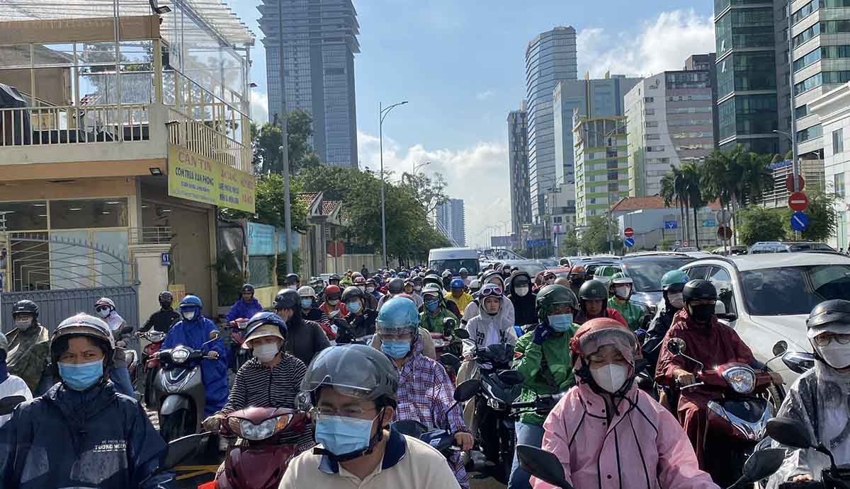 Sunny weather in the South. Photo: Anh Tu