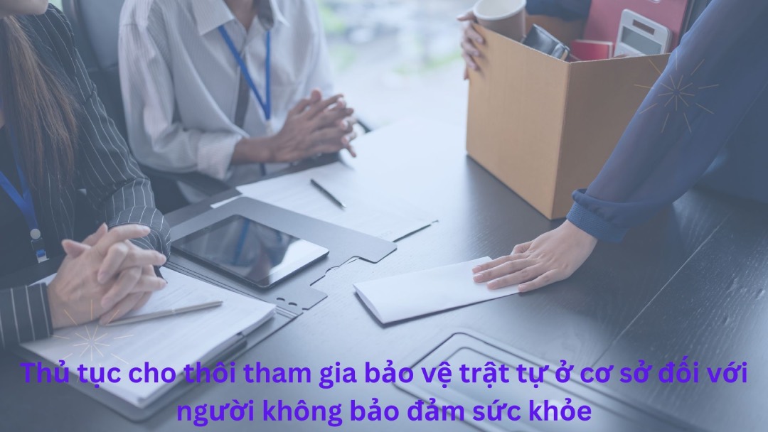 Procedures for dismissal from participating in protecting order at the grassroots level for people who do not ensure their health are based on Circular 14 of the Ministry of Public Security. Graphics: Que Chi