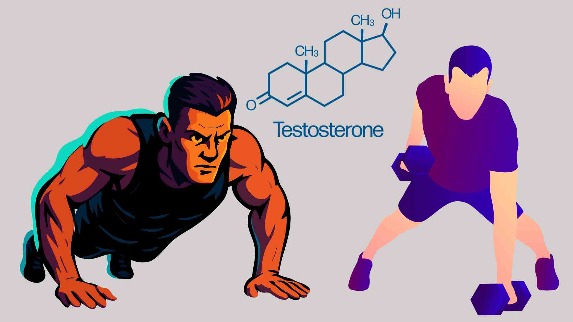 Push-ups are one of the exercises that help increase testosterone. Graphics: Ha May