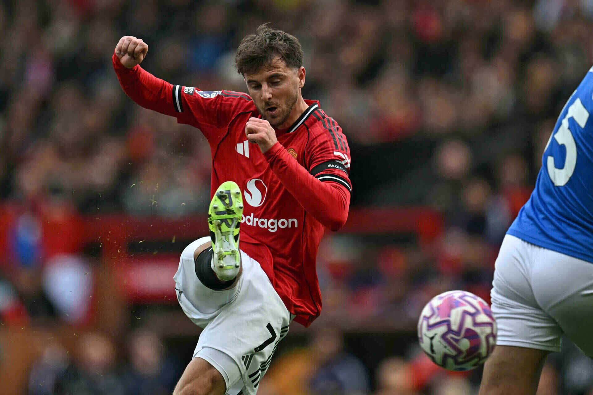 Mason Mount da dap lai niem tin cua Amorim.  Anh: AFP