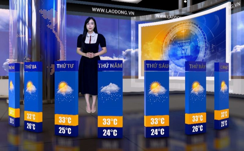 Weather forecast for next week from October 6 to October 12
