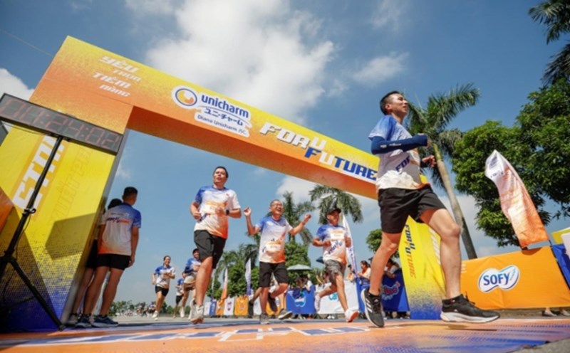 Diana Unicharm For U For Future 2025 is held to raise funds to support women and children in difficult circumstances in Bac Ninh. Photo: DVCC