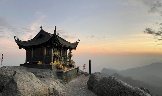 Chùa Đồng trên non thiêng Yên Tử. Ảnh: Nguyễn Hùng