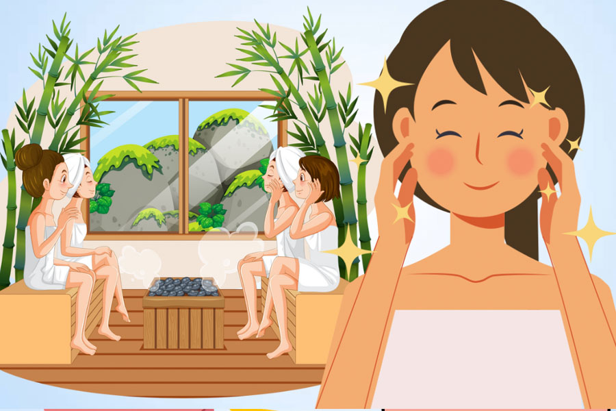 Benefits and risks of steaming for the skin. Graphics: Thien Nhan