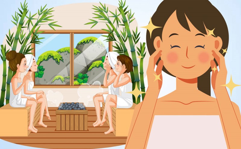 Benefits and risks of steaming for the skin. Graphics: Thien Nhan