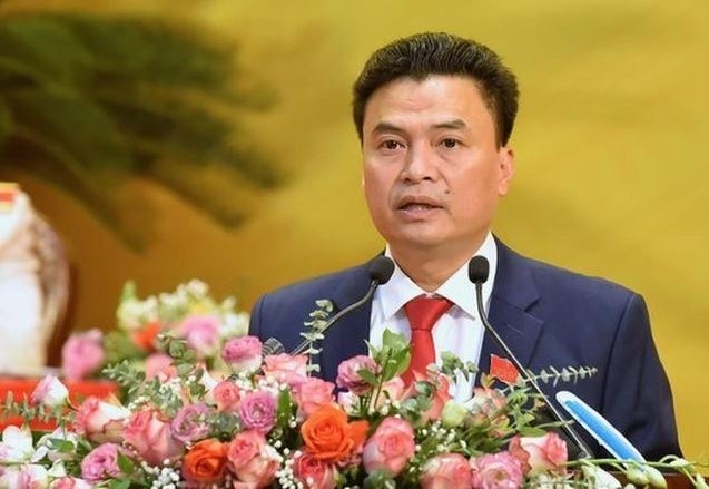 Ong Trinh Huy Trieu - Giam doc So Xay dung tinh Thanh Hoa, duoc dieu dong va bo nhiem giu chuc vu Truong Ban Quan ly Khu kinh te Nghi Son va cac Khu cong nghiep tinh. Anh: Thanhhoa.gov.vn