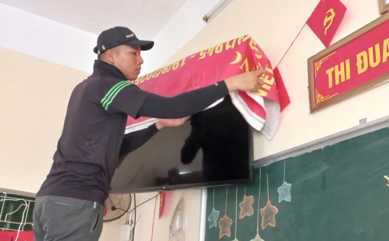 Education in the development of the capital Do Son ensures the basic foundation for prevention of storm and flood. Photo: Duong Do Son, Hai Phong