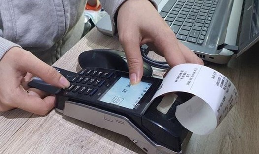 Hóa đơn điện tử. Ảnh: Trí Minh