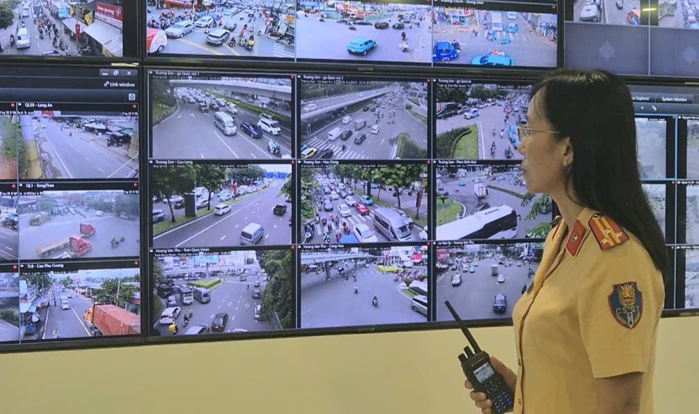 From September 1 to October 3, the automatic AI camera system in Ho Chi Minh City detected 3,143 violations. Photo: Chan Phuc
