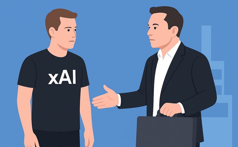 The new location requires game experts to guide Grok, evaluate AI-generated content and fine-tune it to make the game more interactive. Graphics: Hao Thien