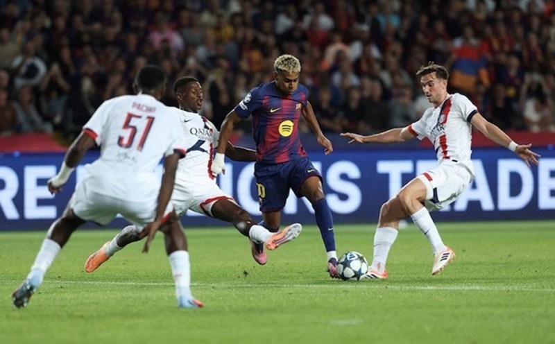 Barcelona were reckless against PSG in the Champions League. Photo: AFP