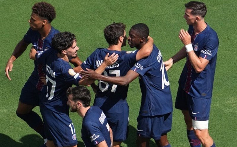 PSG will visit Lille in Ligue 1. Photo: AFP