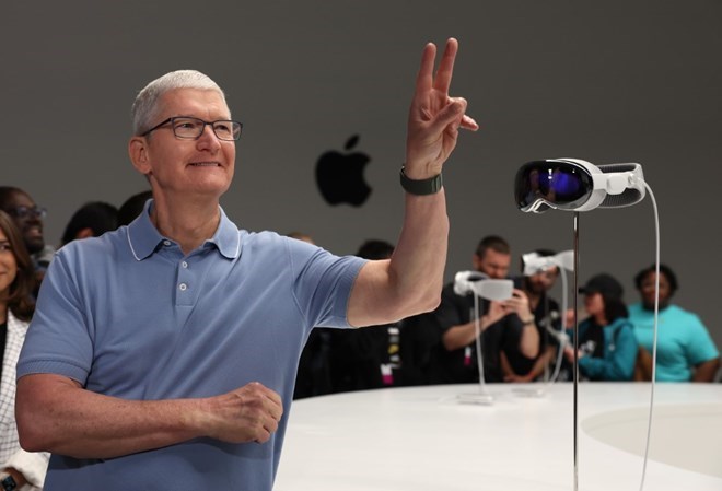 Apple is rolling out the next version of Vision Pro. Photo: AFP