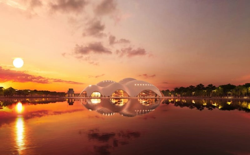 The Hanoi Opera House promises to be a new cultural and artistic destination of the capital in 2027. Photo: Organizing Committee