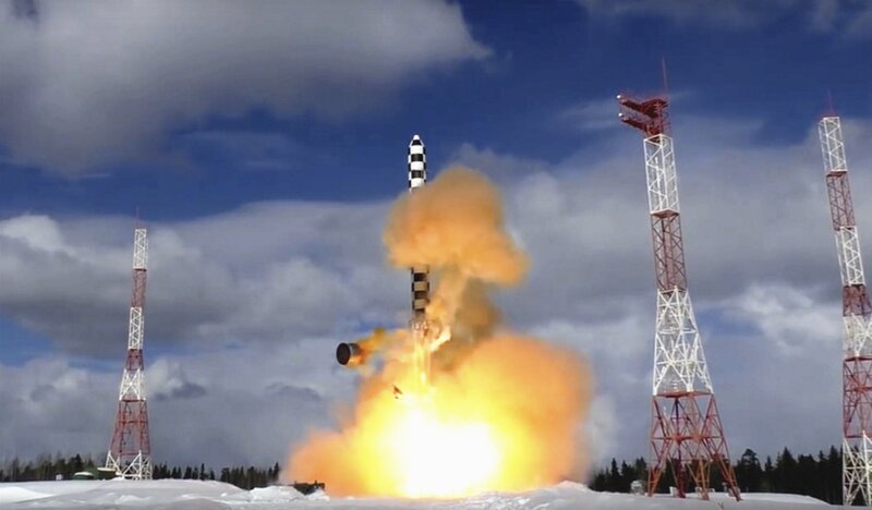 A Russian missile test launch. Photo: Russian Ministry of Defense