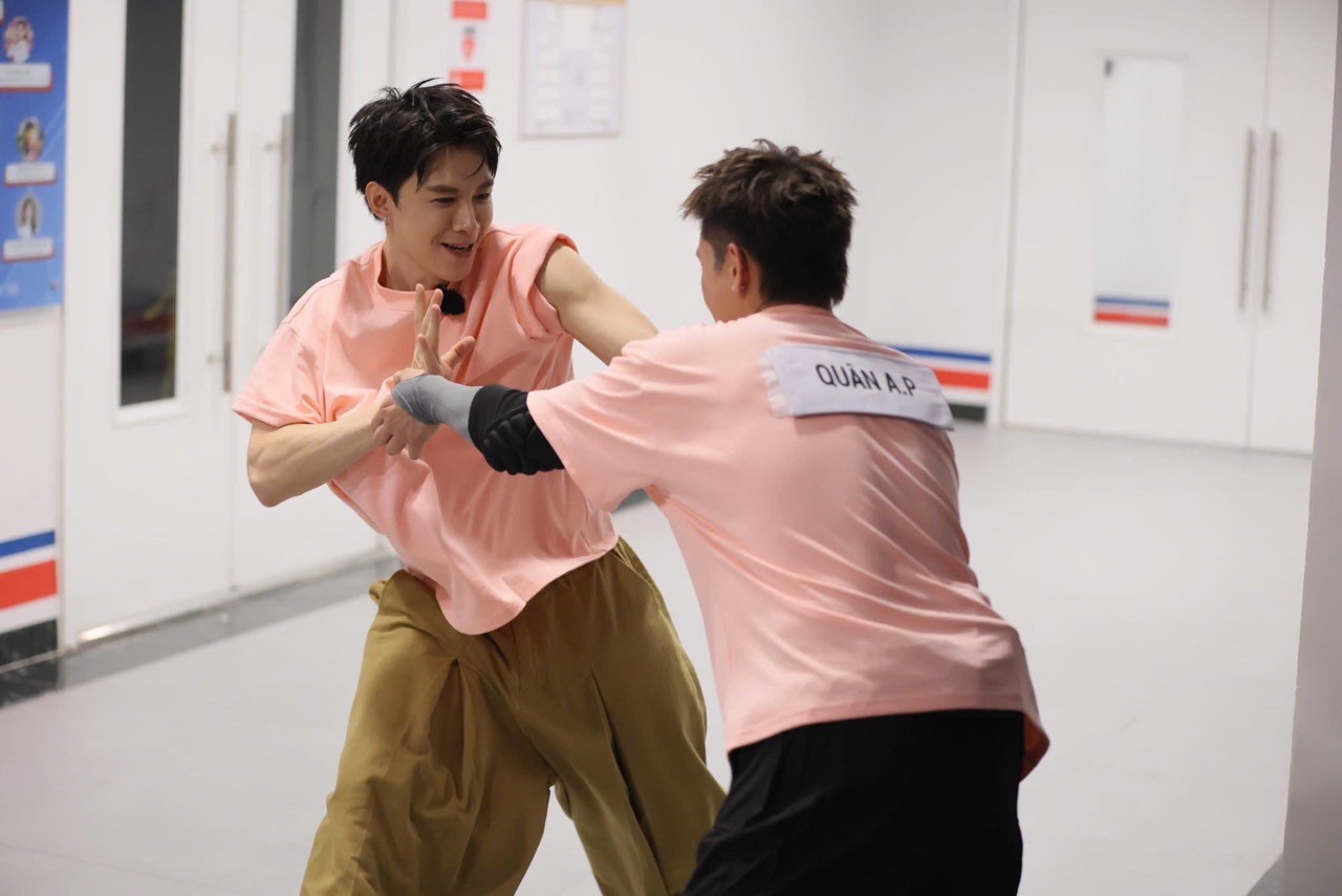 Running Man Vietnamのアン・トゥー。写真:プロデューサー