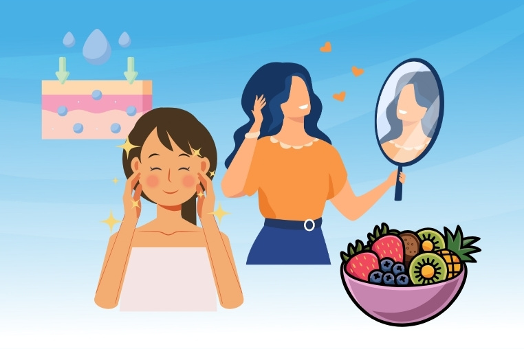 How to moisturize your skin from within to help keep your skin healthy and beautiful