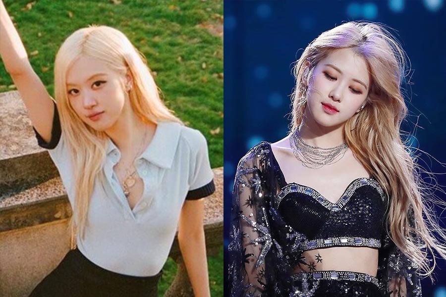 Rose's hair has thinned over time. Photo: MV Toxic till the end/ YG Entertaiment