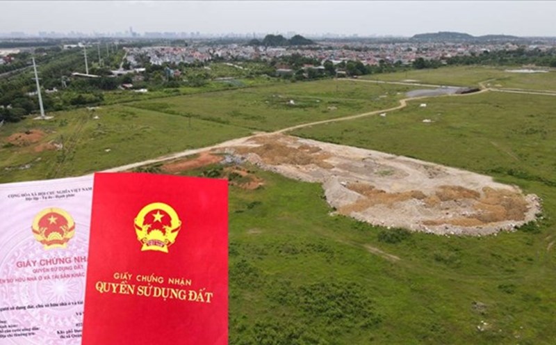 Excavated agricultural land is granted a red book if it meets the conditions according to the new regulations. Photo: Nhu Ha