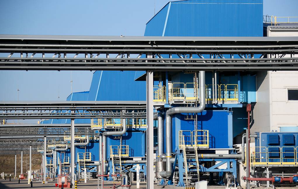 A Russian gas facility. Photo: TASS